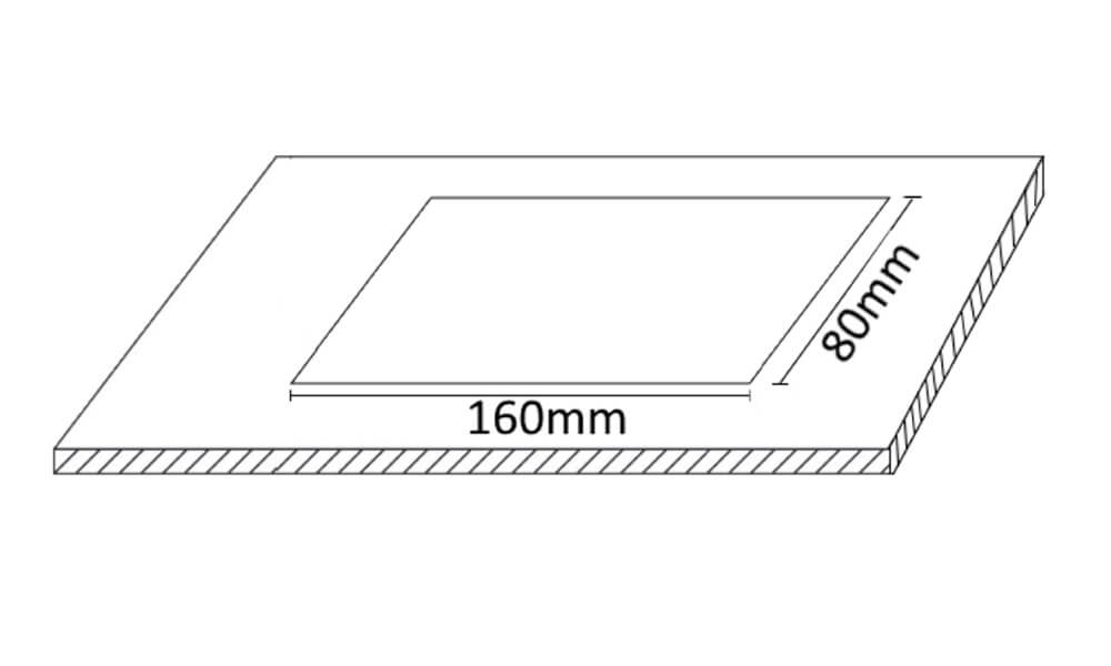 Встраиваемый светильник Crystal Lux CLT 001C2 BL