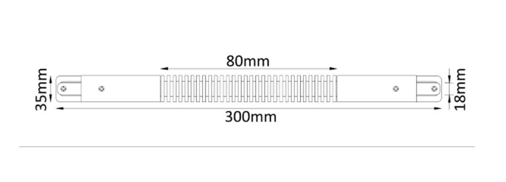 Соединитель гибкий однофазный Crystal Lux CLT 0.211 05 BL
