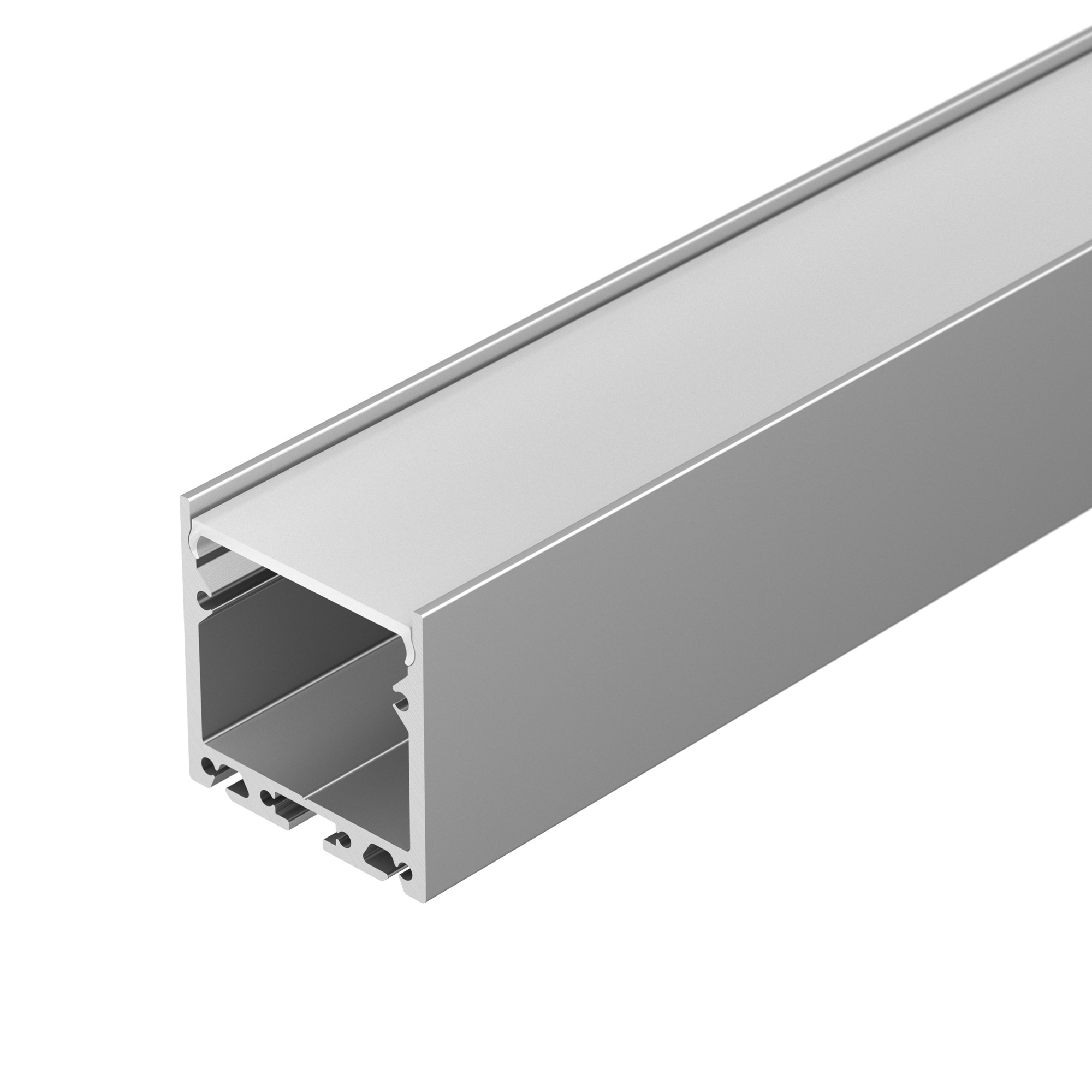 Профиль с экраном Arlight SL-LINE-3535-2500 ANOD+OPAL (Алюминий) 020462