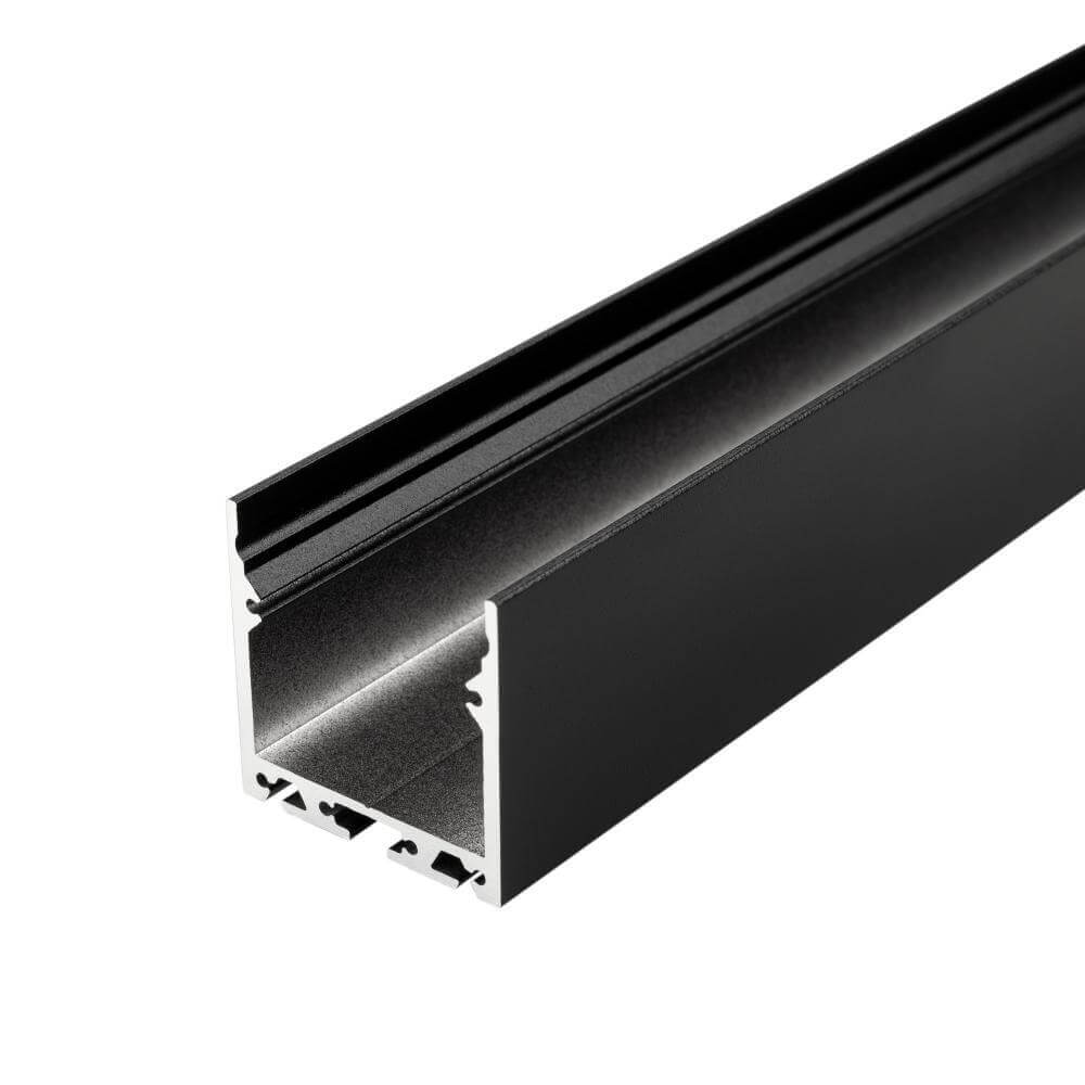 Профиль с экраном Arlight SL-LINE-3535-2500 BLACK+OPAL (Алюминий) 027986