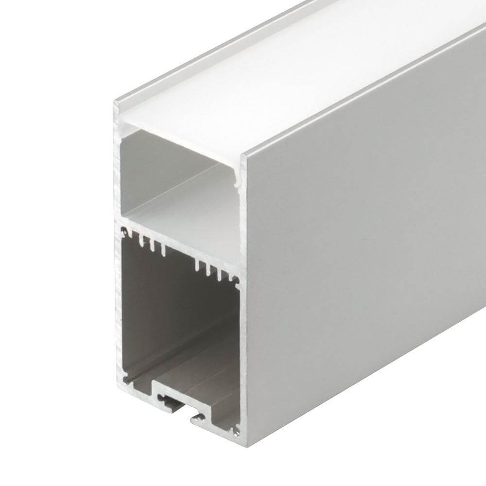 Профиль с экраном Arlight SL-LINE-3667-2500 ANOD+OPAL (Алюминий) 020463