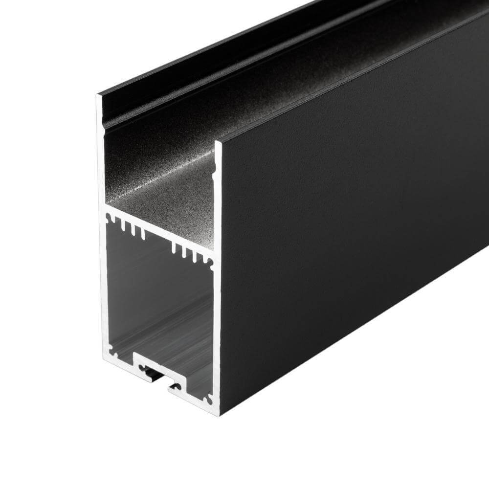 Профиль с экраном Arlight SL-LINE-3667-2500 BLACK+OPAL (Алюминий) 027987