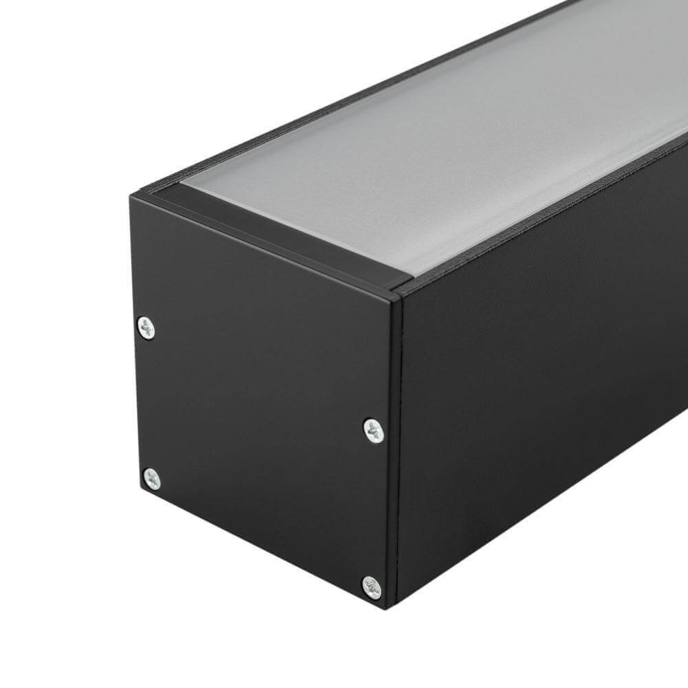 Профиль с экраном Arlight SL-LINE-5050-2500 BLACK+OPAL (Алюминий) 027990