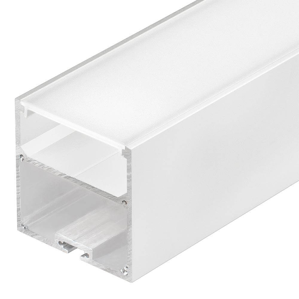 Профиль с экраном Arlight SL-LINE-5050-2500 WHITE+OPAL (Алюминий) 021467
