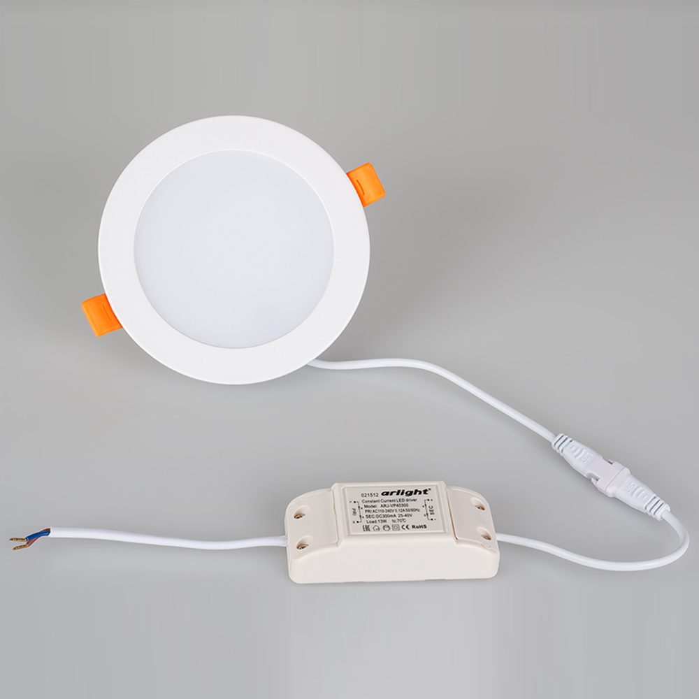 Встраиваемый светодиодный светильник Arlight DL-BL125-9W 6000K 021433