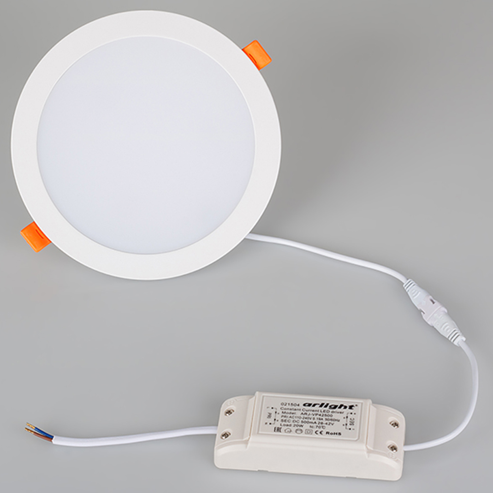Встраиваемый светодиодный светильник Arlight DL-BL180-18W 4000K 021440