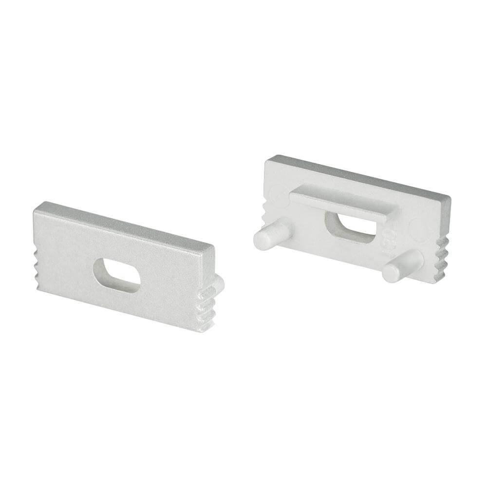 Пара заглушек с отверстием для профиля Arlight SL-Slim-H7 024476