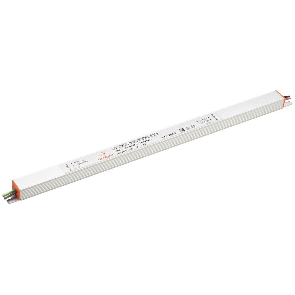 Блок питания Arlight ARV-24060-LONG-D (24V, 2.5A, 60W) (IP20 Металл, 2 года) 023265(1)