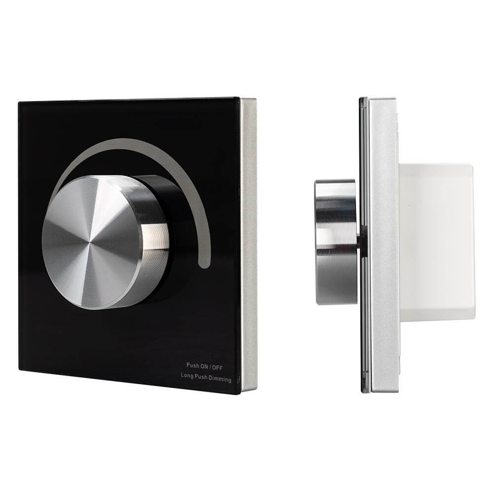 Панель Arlight Rotary SMART-P28-DIM Black (12-24V, 2.4G) (IP20 Пластик, 5 лет) 027102