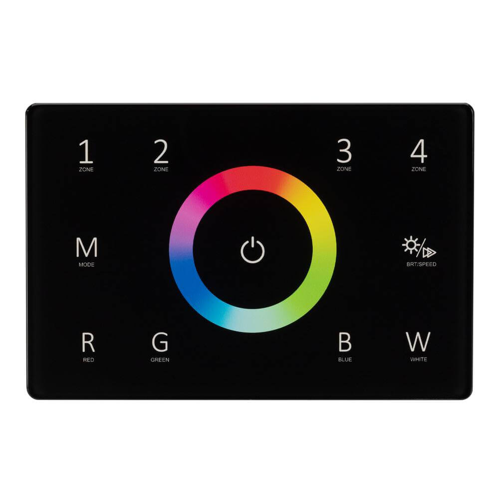 Панель Arlight Sens SMART-P85-RGBW Black (230V, 4 зоны, 2.4G) (IP20 Пластик, 5 лет) 028405