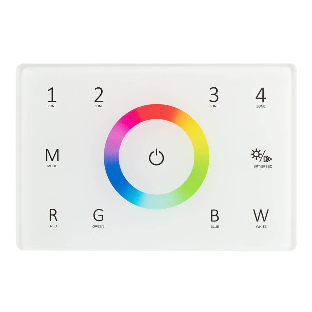 Панель Arlight Sens SMART-P85-RGBW White (230V, 4 зоны, 2.4G) (IP20 Пластик, 5 лет) 028404