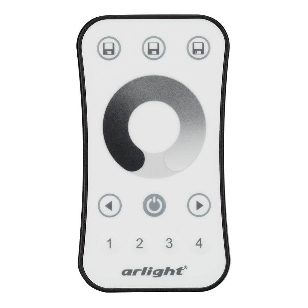 Пульт Arlight SMART-R10-DIM (4 зоны, 2.4G) (IP20 Пластик, 5 лет) 023033