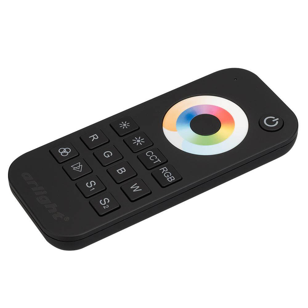 Пульт SMART-R21-MULTI Black (1 зона, 2.4G) (IP20 Пластик, 5 лет) 023472