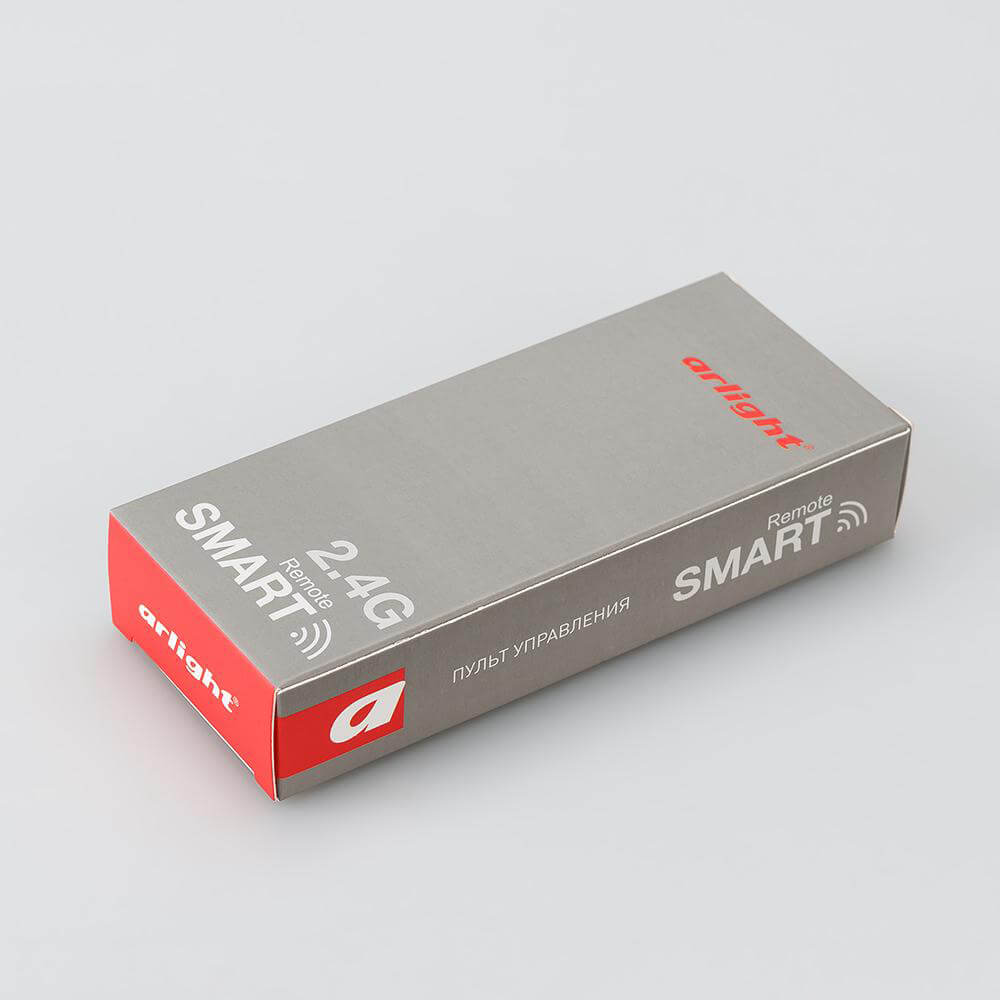 Пульт Arlight SMART-R26-RGBW Black (4 зоны, 2.4G) (IP20 Пластик, 5 лет) 023477