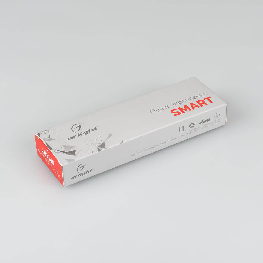 Пульт Arlight SMART-R38-DIM (1 зона, 2.4G) (IP20 Пластик, 5 лет) 026410