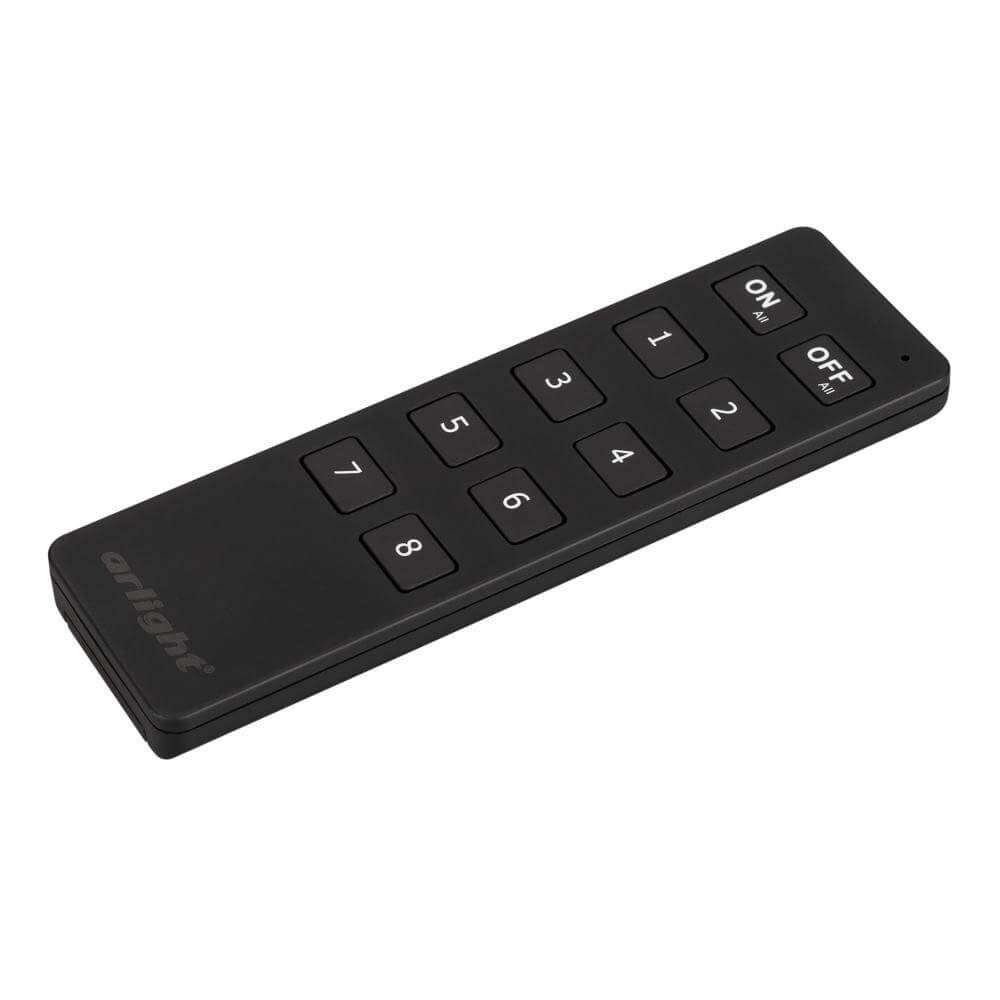 Пульт Arlight SMART-R8-DIM (8 зон, 2.4G) (IP20 Пластик, 5 лет) 023029