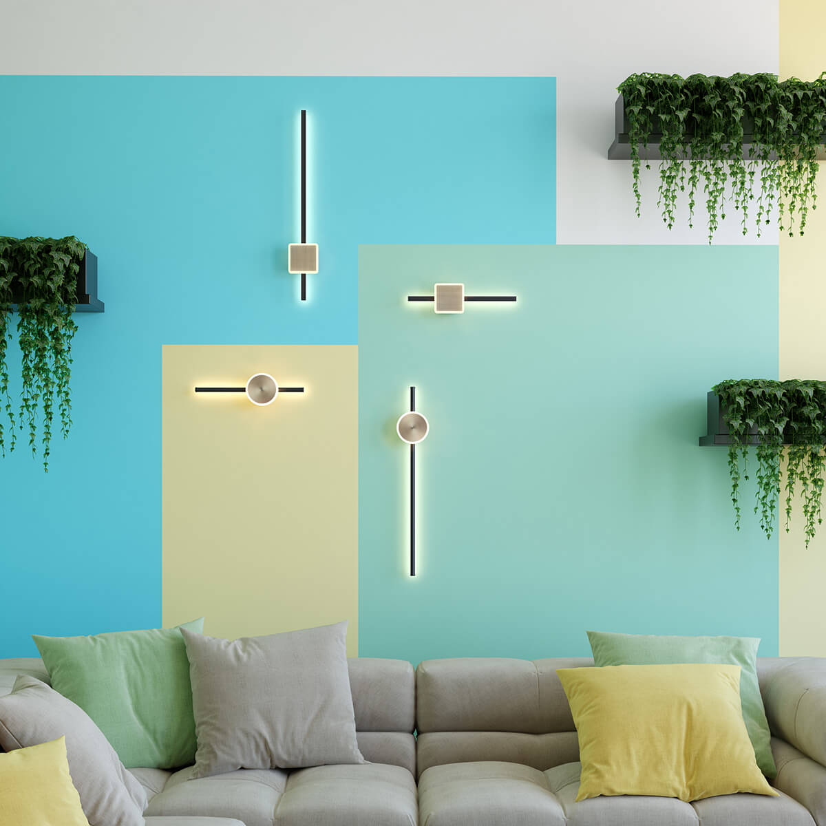 Настенный светодиодный светильник Odeon Light Stilo 4257/18WL