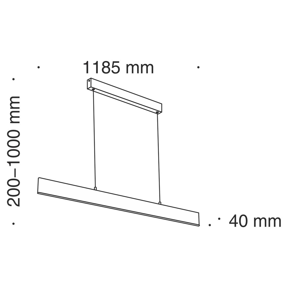 Подвесной светильник Maytoni Step P010PL-L30G3K