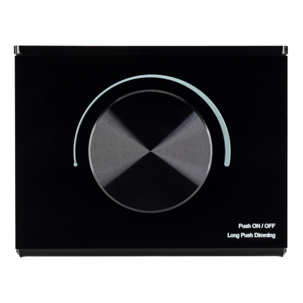 Панель Arlight Rotary SMART-P100-DIM Black (3V, 2.4G) (IP20 Пластик, 5 лет) 029921