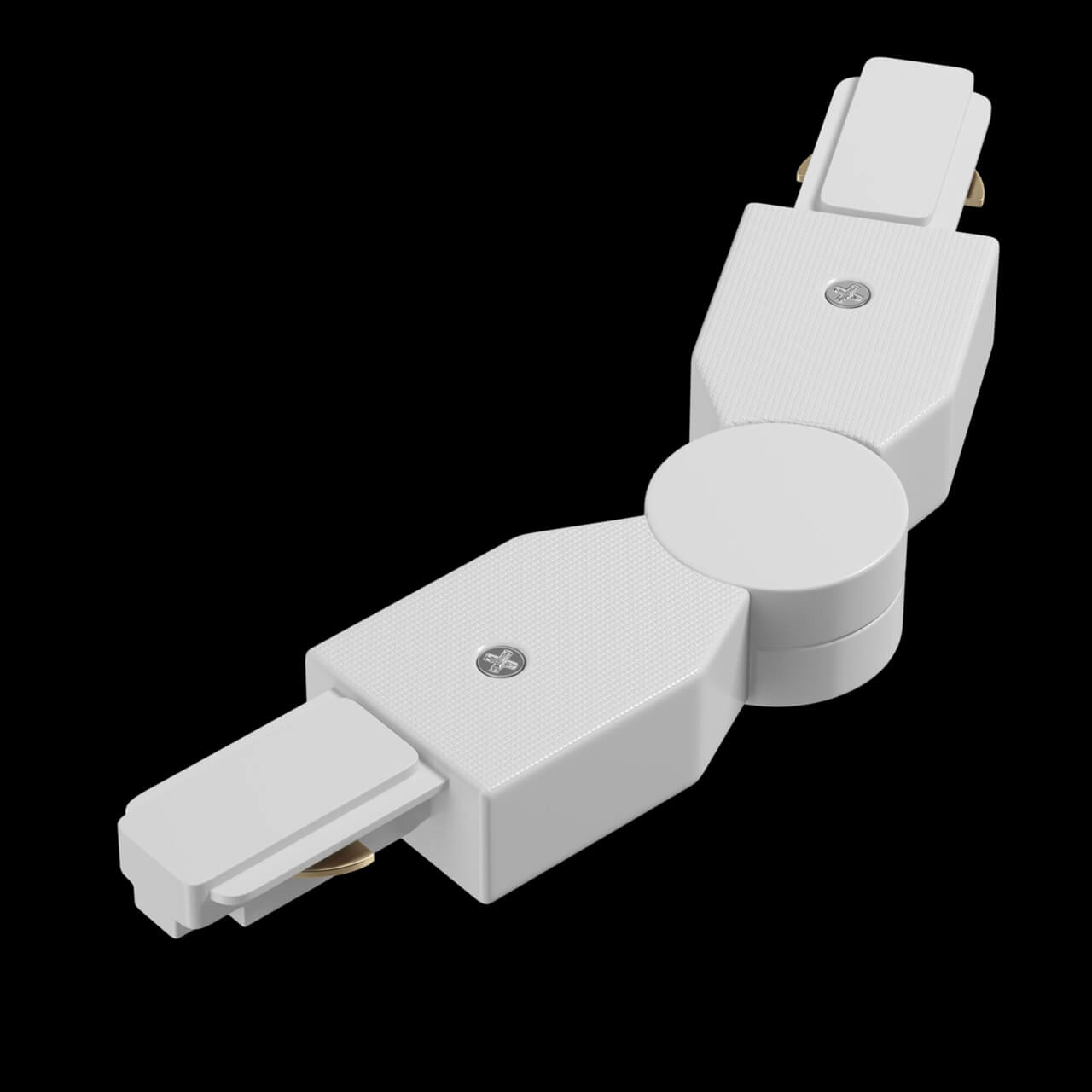 Коннектор поворотный шарнирный белый Maytoni Unity TRA001CS-11W