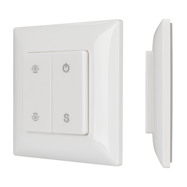 Панель Arlight SMART-P46-DIM-P-SUF (3V, 1 зона, Knob, 2.4G) (Пластик) 028300