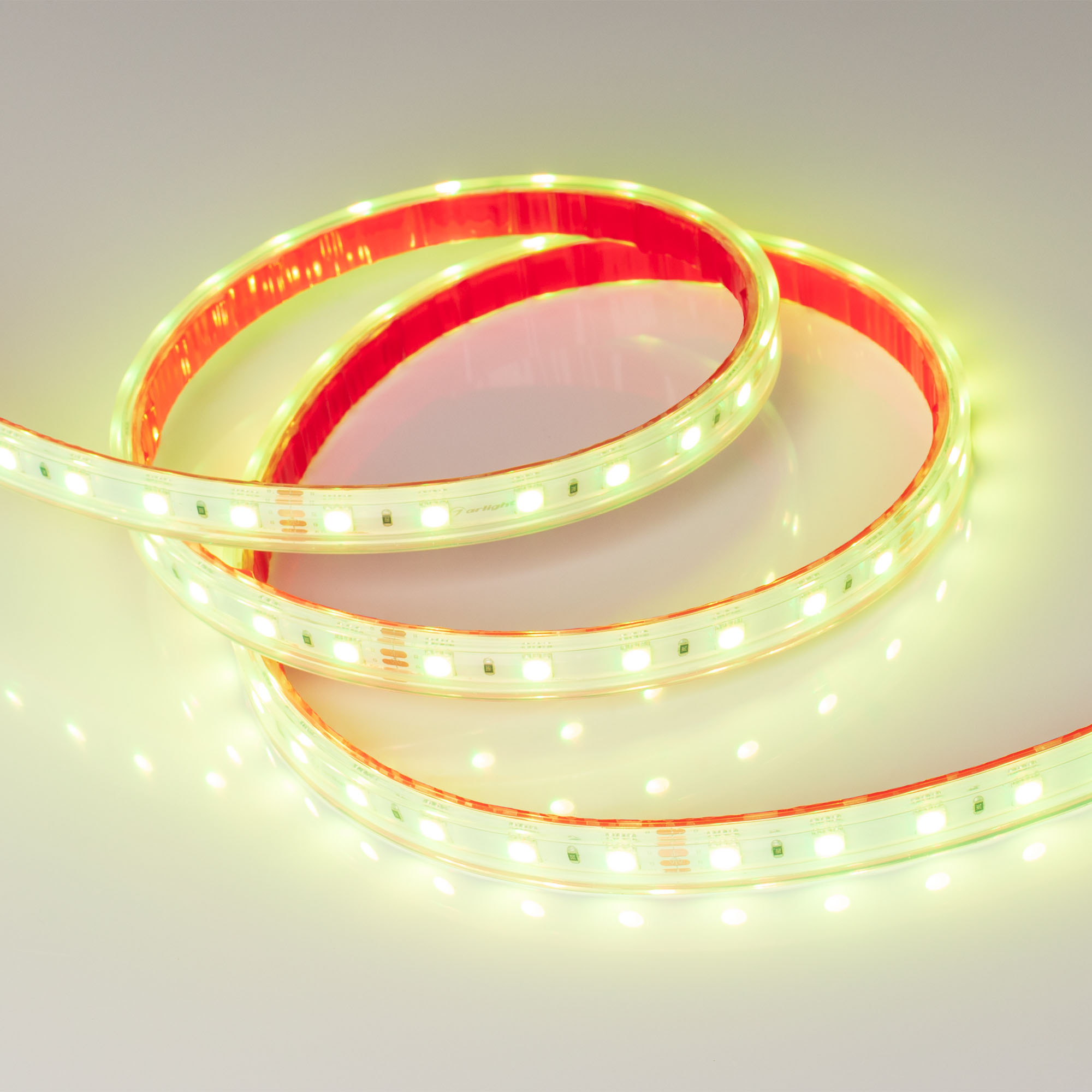 Светодиодная лента Arlight 14,4W/m 60LED/m 5060 RGB 12mm 24V 5M IP67 021400(2)