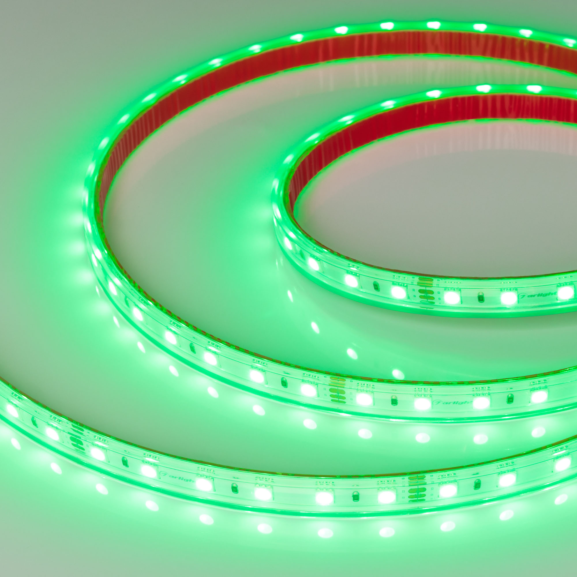 Светодиодная лента Arlight 14,4W/m 60LED/m 5060 RGB 12mm 24V 5M IP67 021400(2)