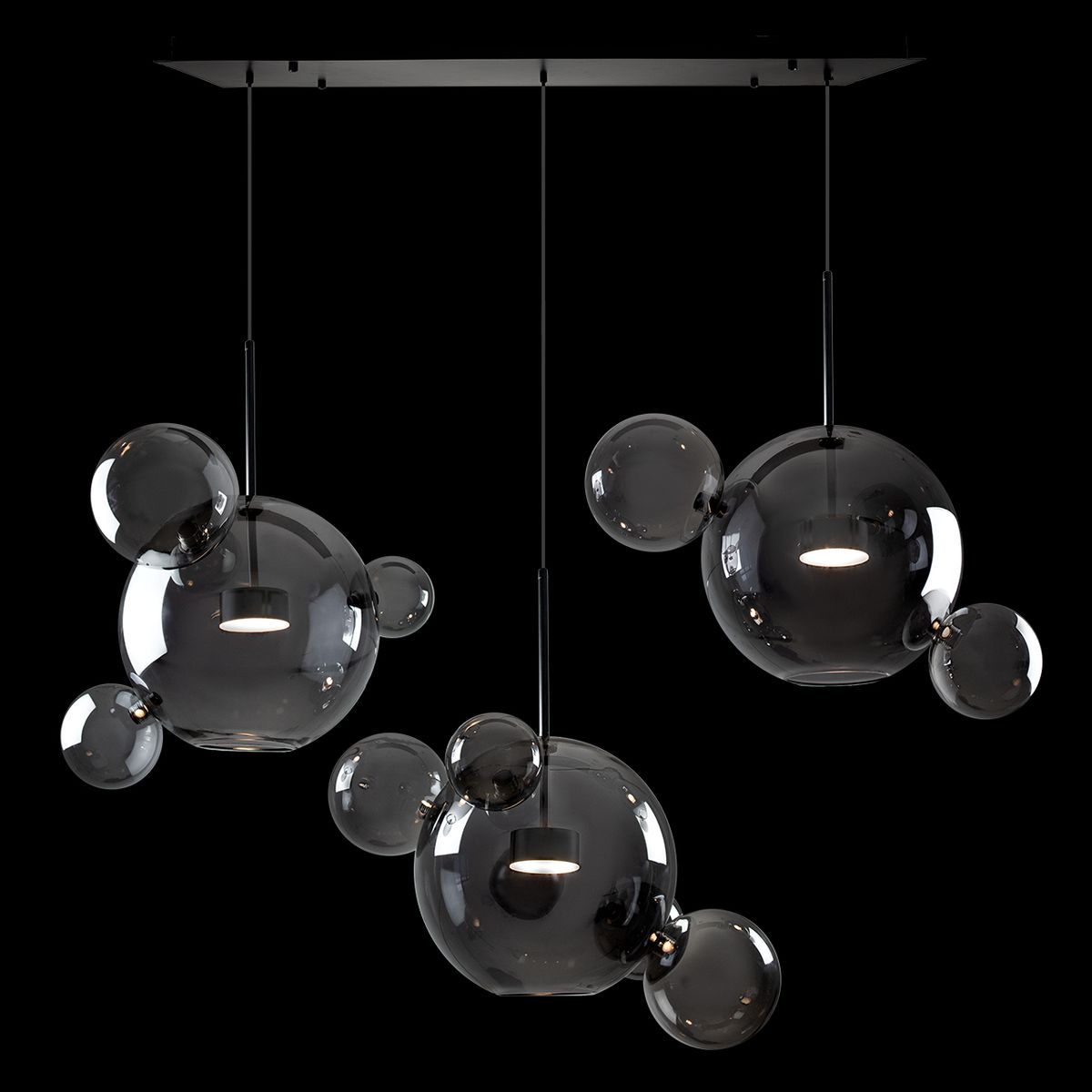 Подвесная светодиодная люстра Loft IT Bolle 2029-S3