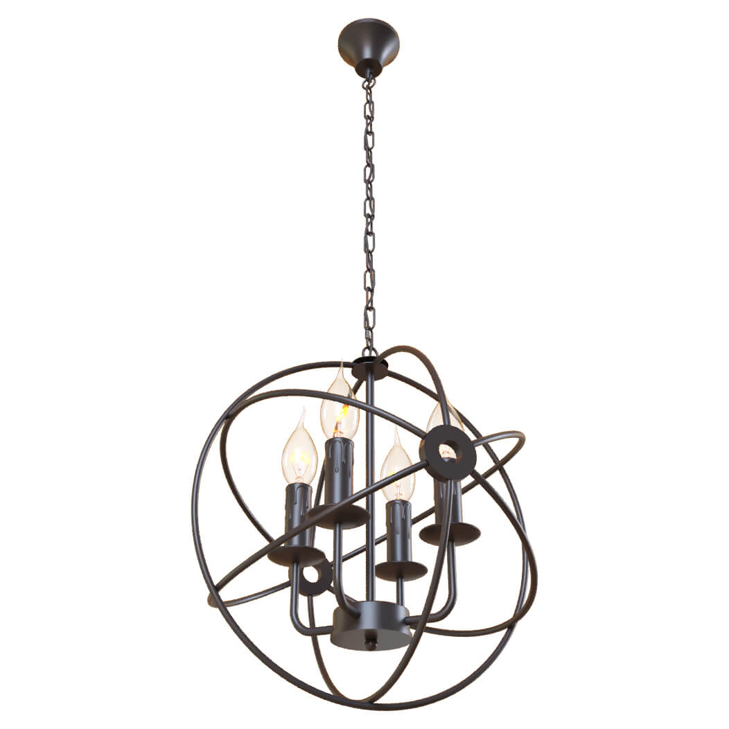 Подвесной светильник Loft IT Foucaults Orb Loft1192-4