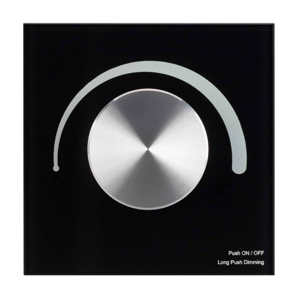 Панель Arlight SMART-P1-DIM-G-IN Black (3V, Rotary, 2.4G) (IP20 Пластик, 5 лет) 033753