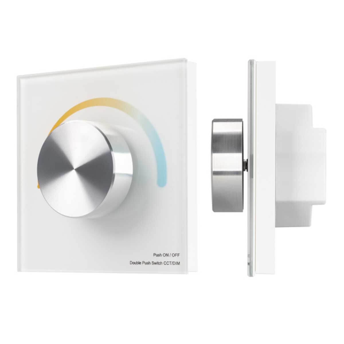 Панель Arlight SMART-P2-MIX-G-IN White (3V, Rotary, 2.4G) (IP20 Пластик, 5 лет) 033754