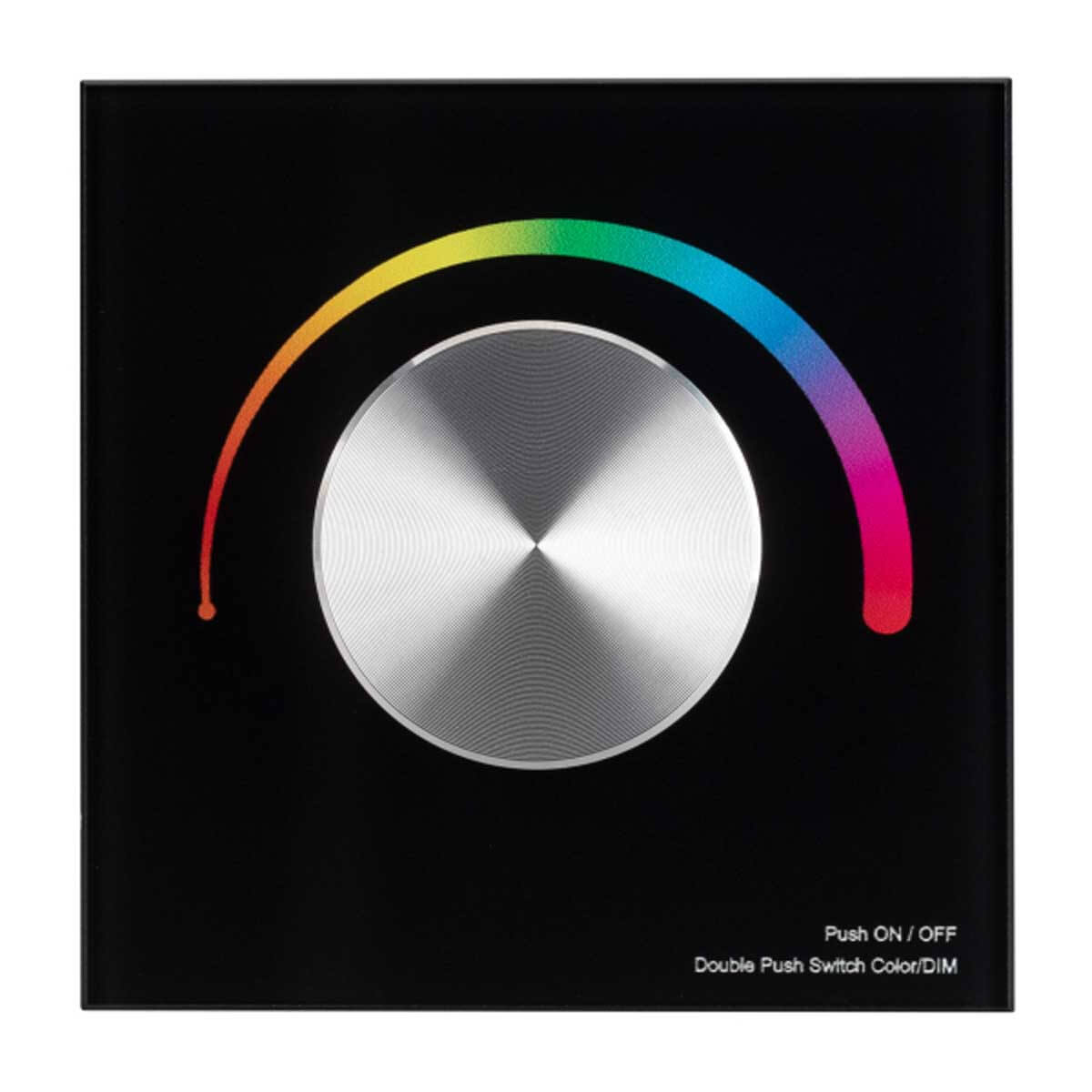 Панель Arlight SMART-P5-RGB-G-IN Black (3V, Rotary, 2.4G) (IP20 Пластик, 5 лет) 033757