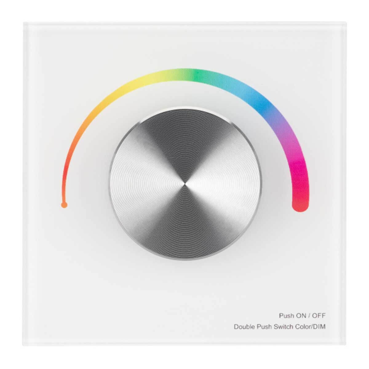 Панель Arlight SMART-P8-RGB-G-IN White (12-24V, 3x4A, Rotary, 2.4G) (IP20 Пластик, 5 лет) 033764