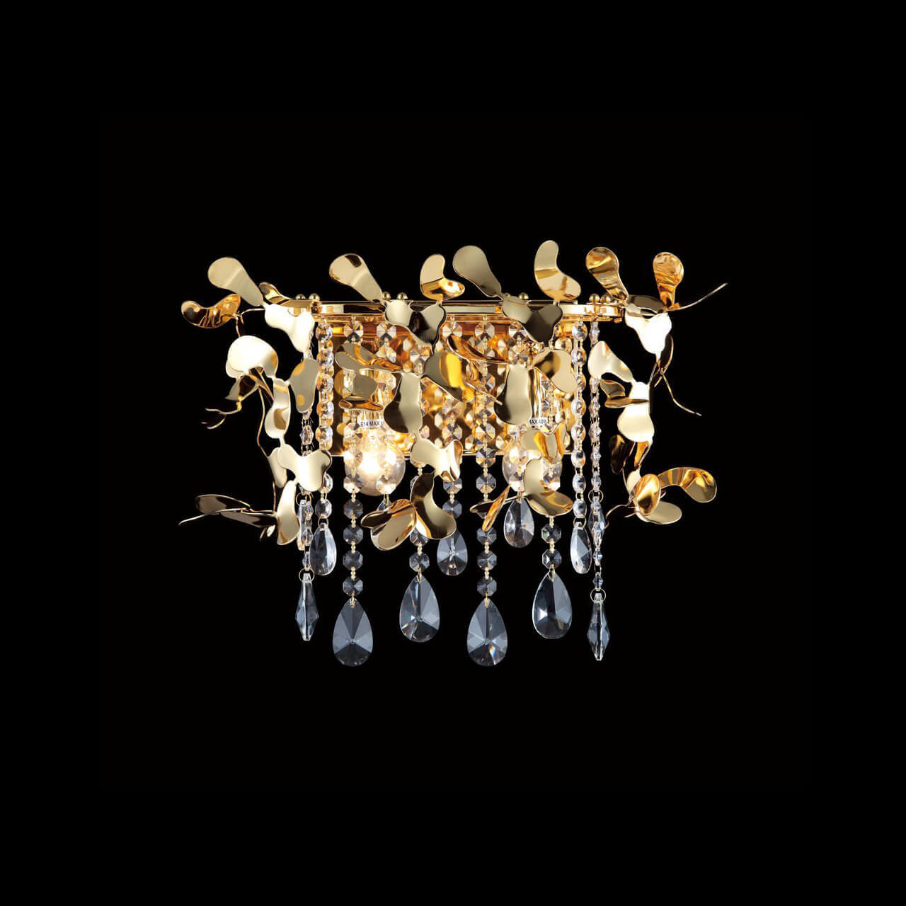 Бра Crystal Lux Romeo AP2 Gold