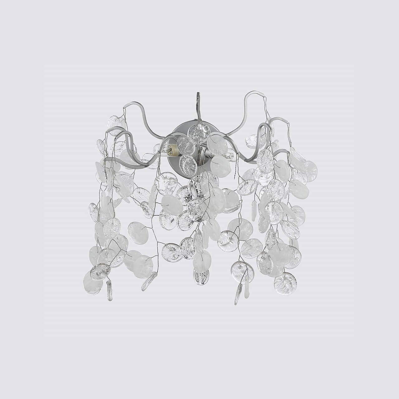 Бра Crystal Lux Tenerife AP2 Silver