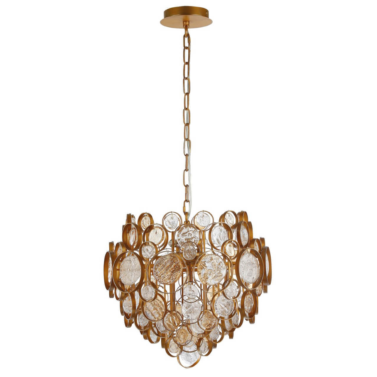 Подвесная люстра Crystal Lux Deseo SP6 D460 Gold