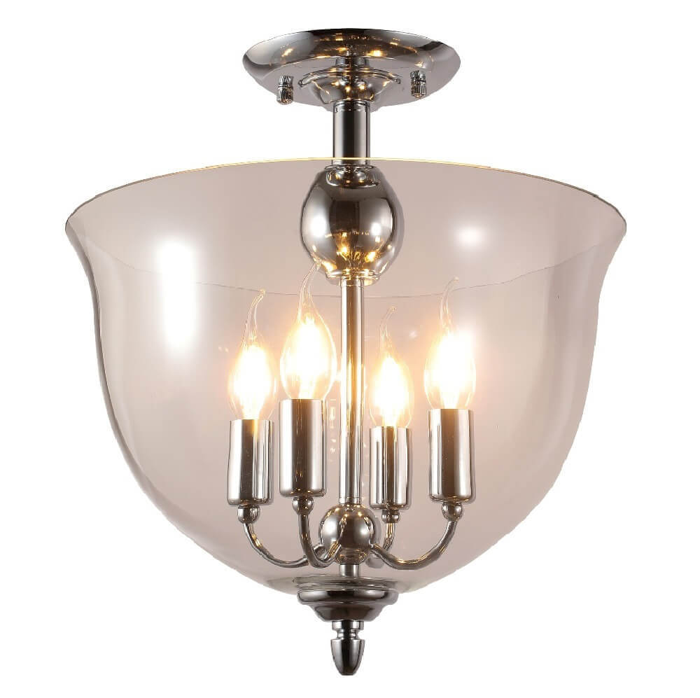 Полочная люстра Crystal Lux Atlas PL4 Chrome