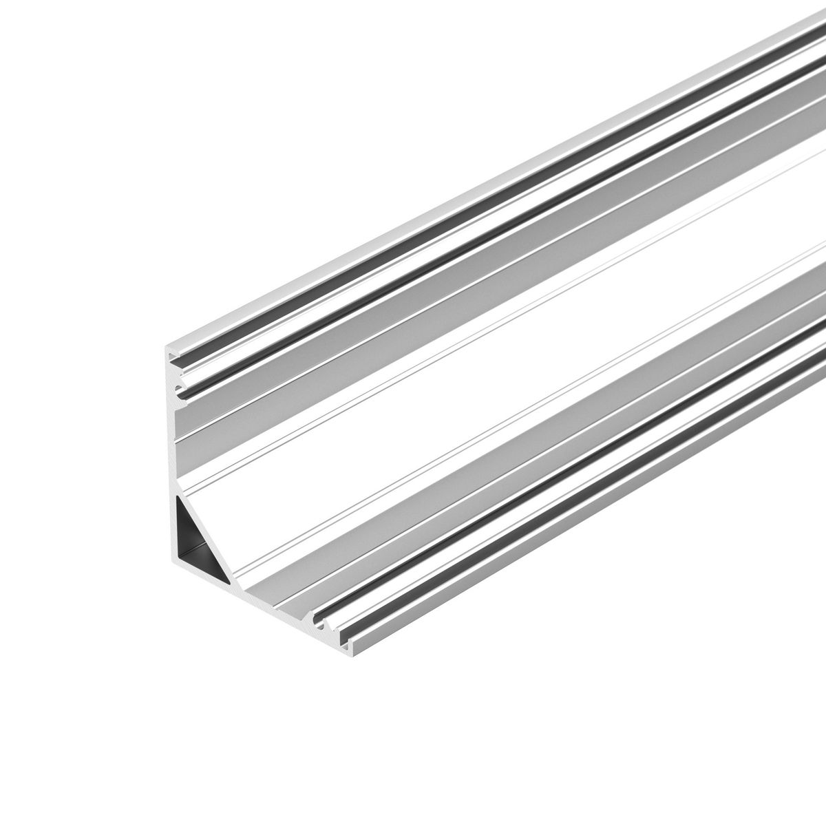 Профиль с экраном Arlight SL-KANT-H30-2000 ANOD+OPAL (Алюминий) 036846