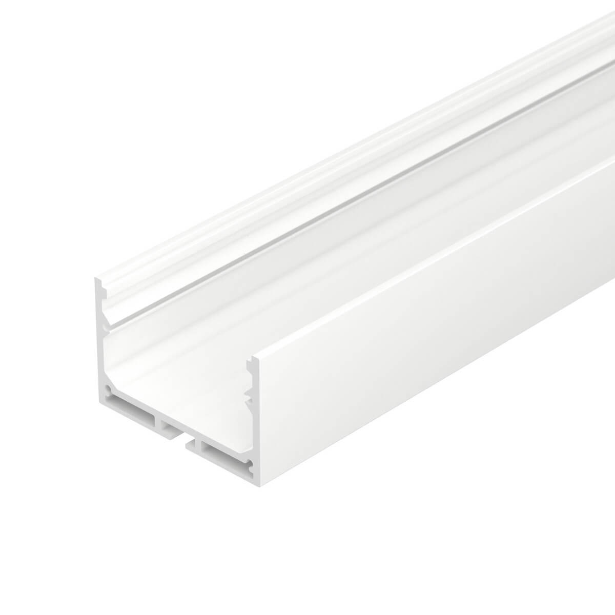 Профиль с экраном Arlight SL-LINE-4932-2500 WHITE+OPAL (Алюминий) 036304