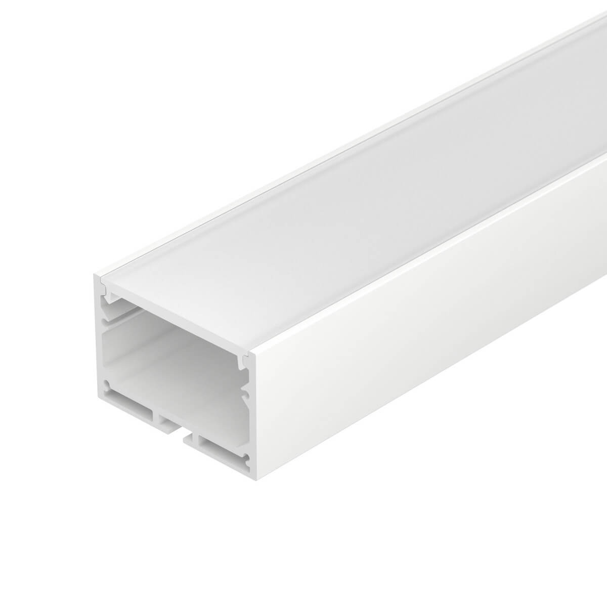 Профиль с экраном Arlight SL-LINE-4932-2500 WHITE+OPAL (Алюминий) 036304
