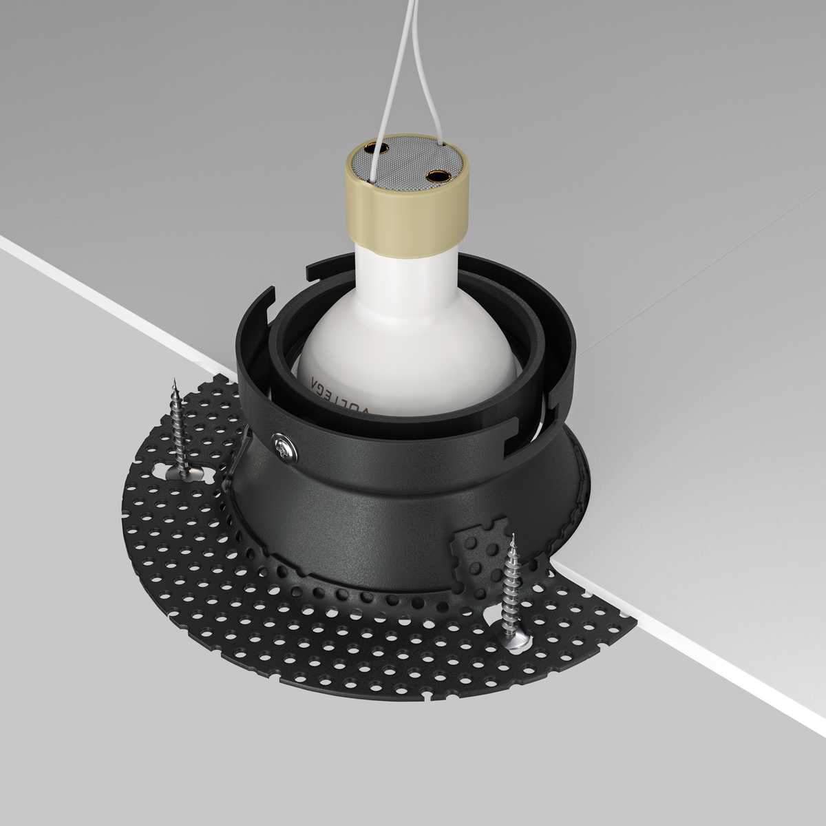 Встраиваемый светильник Maytoni Dot DL042-01-RD-B