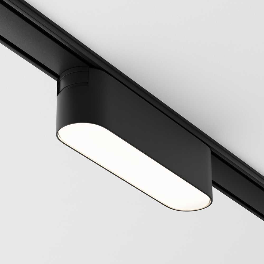 Трековый светильник Radity Maytoni Basis 4000K 6Вт 120 TR080-1-6W4K-B