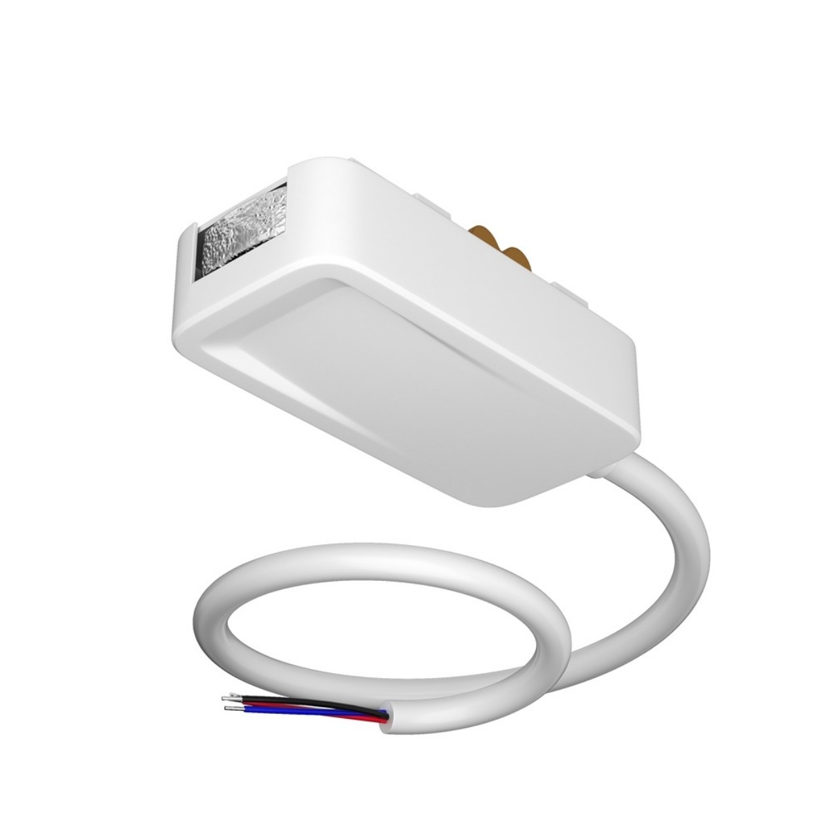 Ввод питания 0,5м Maytoni Radity для встраиваемого монтажа белый TRA084B-12W-50