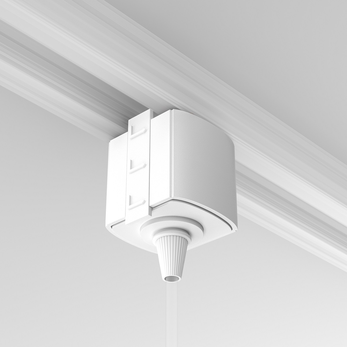 Коннектор для трека белый Maytoni Unity TRA010-1-A-W