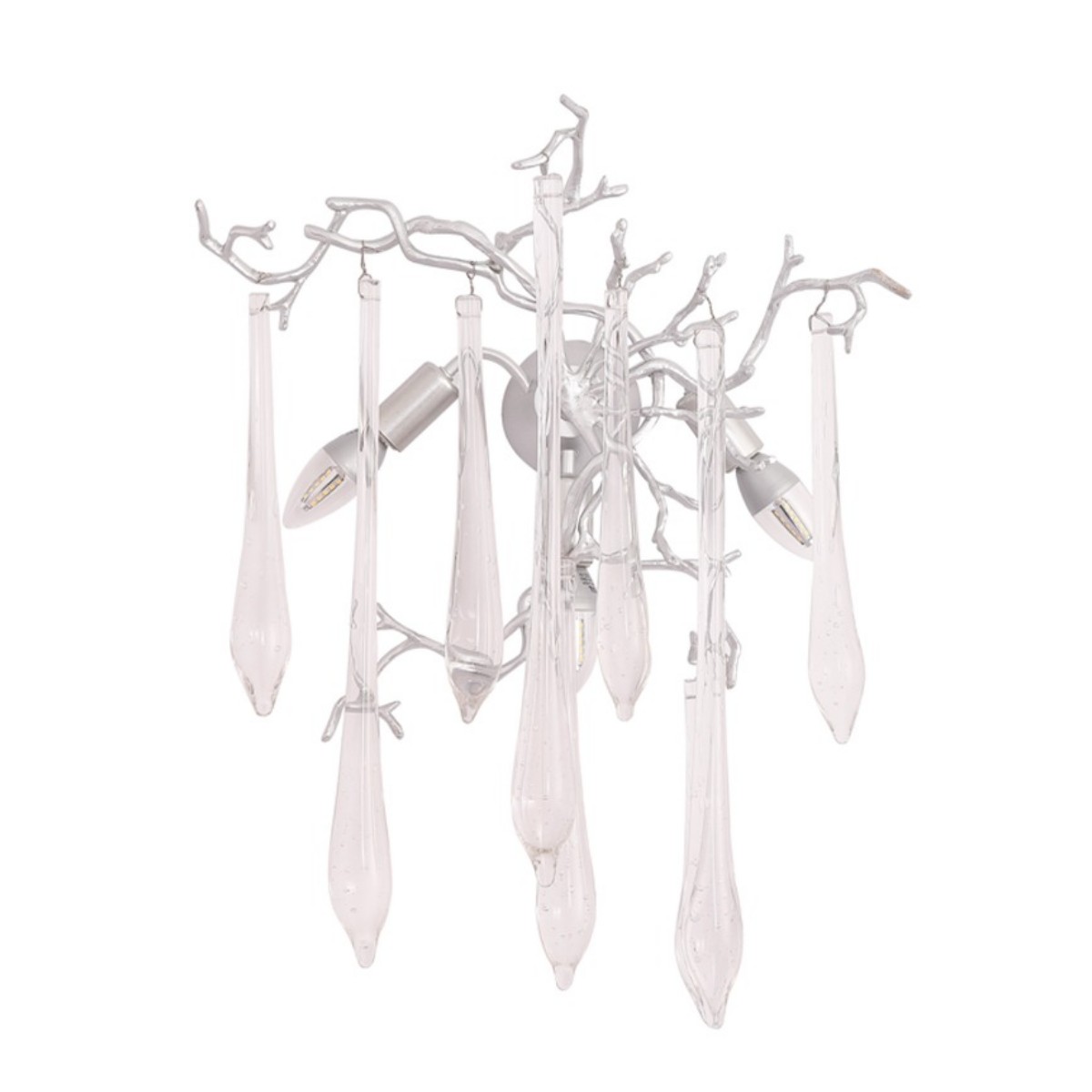 Бра Crystal Lux REINA AP3 SILVER PATINA