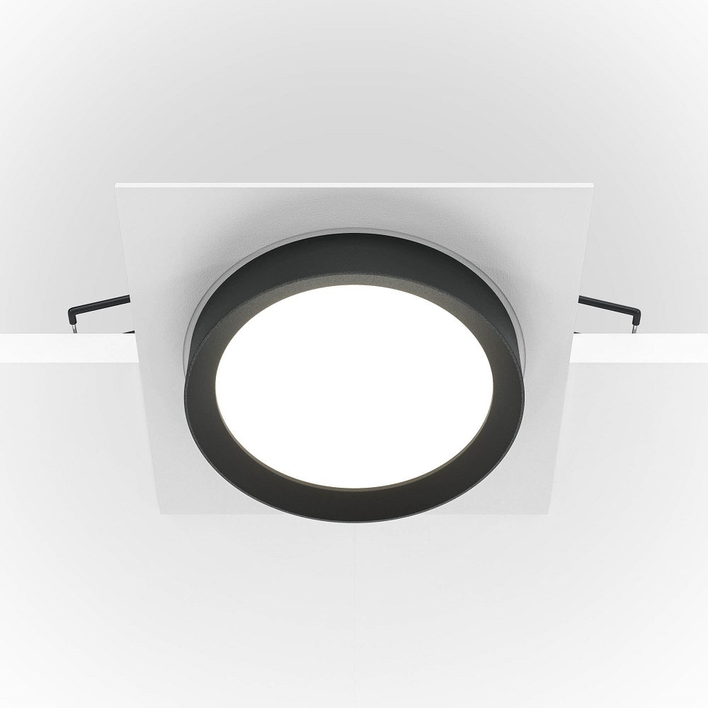 Встраиваемый светильник Maytoni Hoop DL086-GX53-SQ-WB