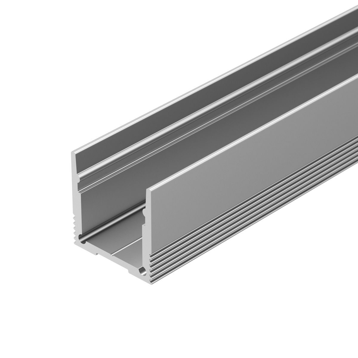 Профиль с экраном Arlight SL-SLIM20-H20-2000 ANOD+OPAL (Алюминий) 036836