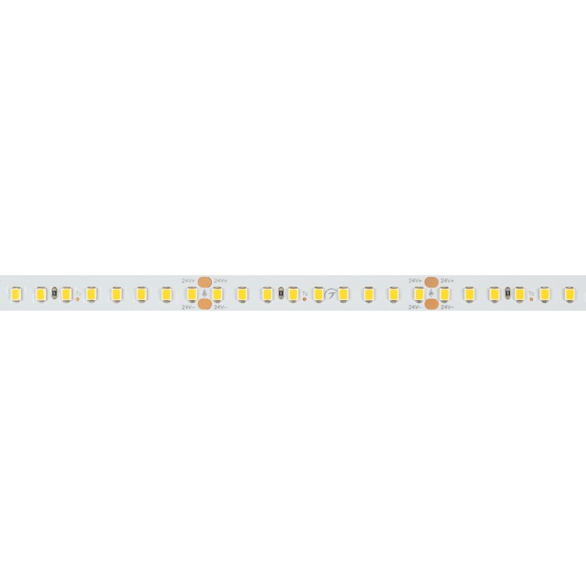 Светодиодная лента Arlight 17,6W/m 192LED/m 2835 White6000 10mm 24V 5M IP20 038773