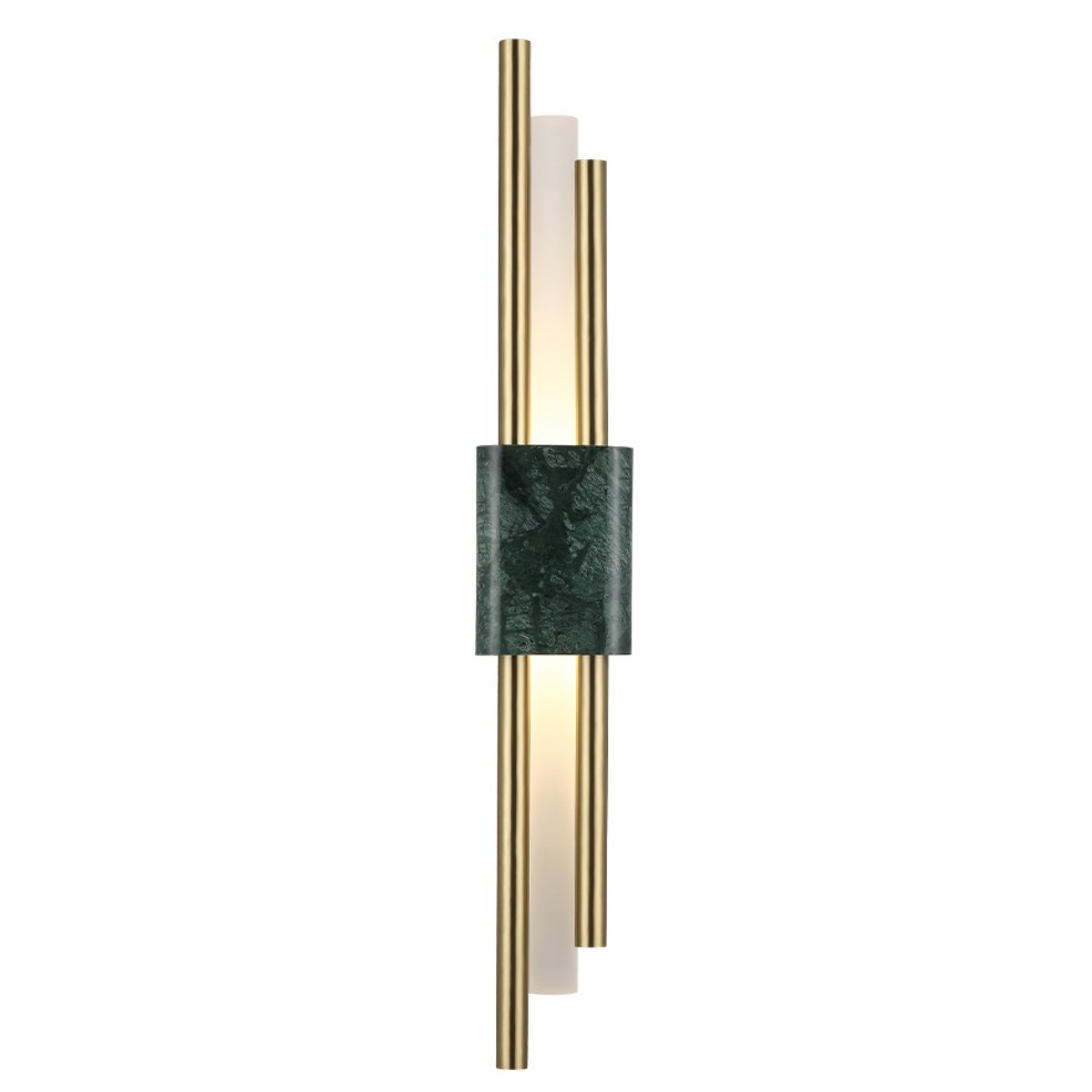 Бра Crystal Lux CARTA AP6W LED GREEN/BRASS