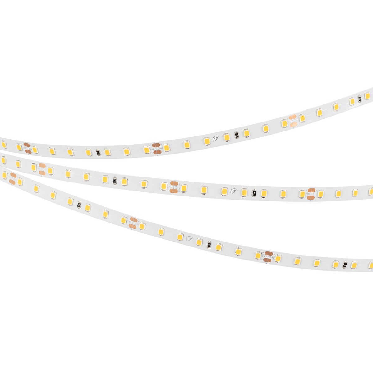 Светодиодная лента Arlight 10W/m 98LED/m 2835 White6000 8mm 24V 5M IP20 040005